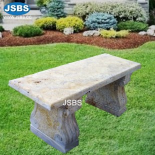 Outdoor Marble Simple Bench, Outdoor Marble Simple Bench
